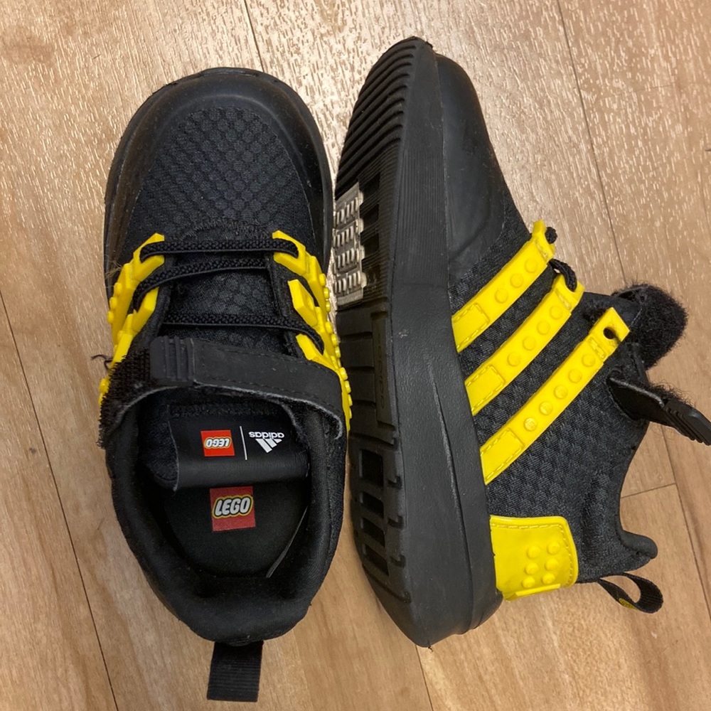 lego&adidas shoes size 7.5